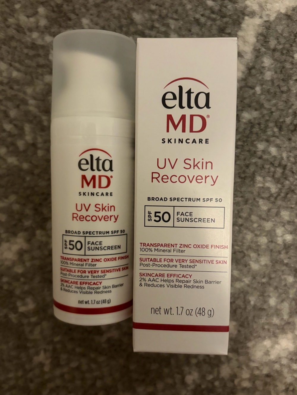 EltaMD UV Skin Recovery Sunscreen SPF 50 - Untinted/white - Exp 1/2027